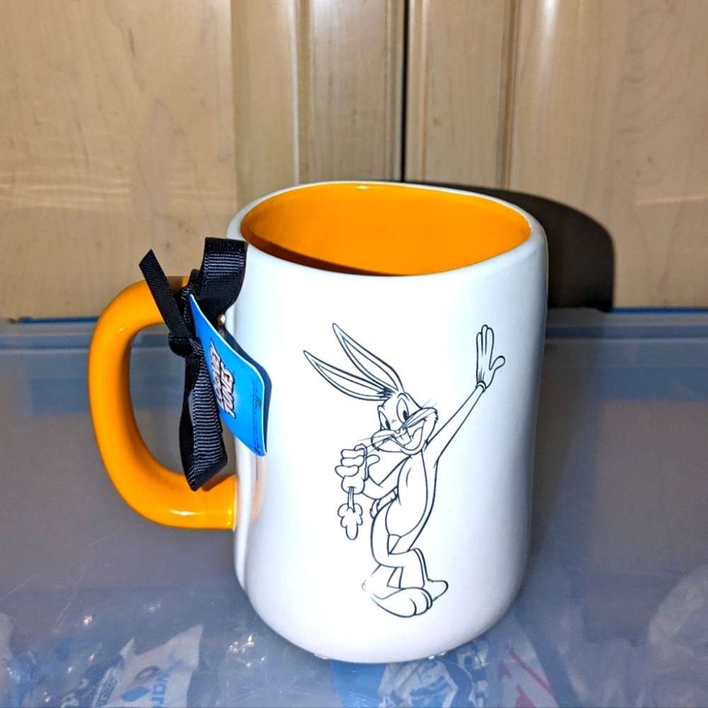 Htf Rae Dunn Looney Tunes buggs bunny mug what's up doc